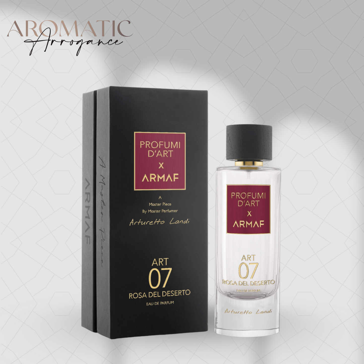 Profumi D'Art X Armaf Art 07 Rosa Del Deserto Eau de Parfum