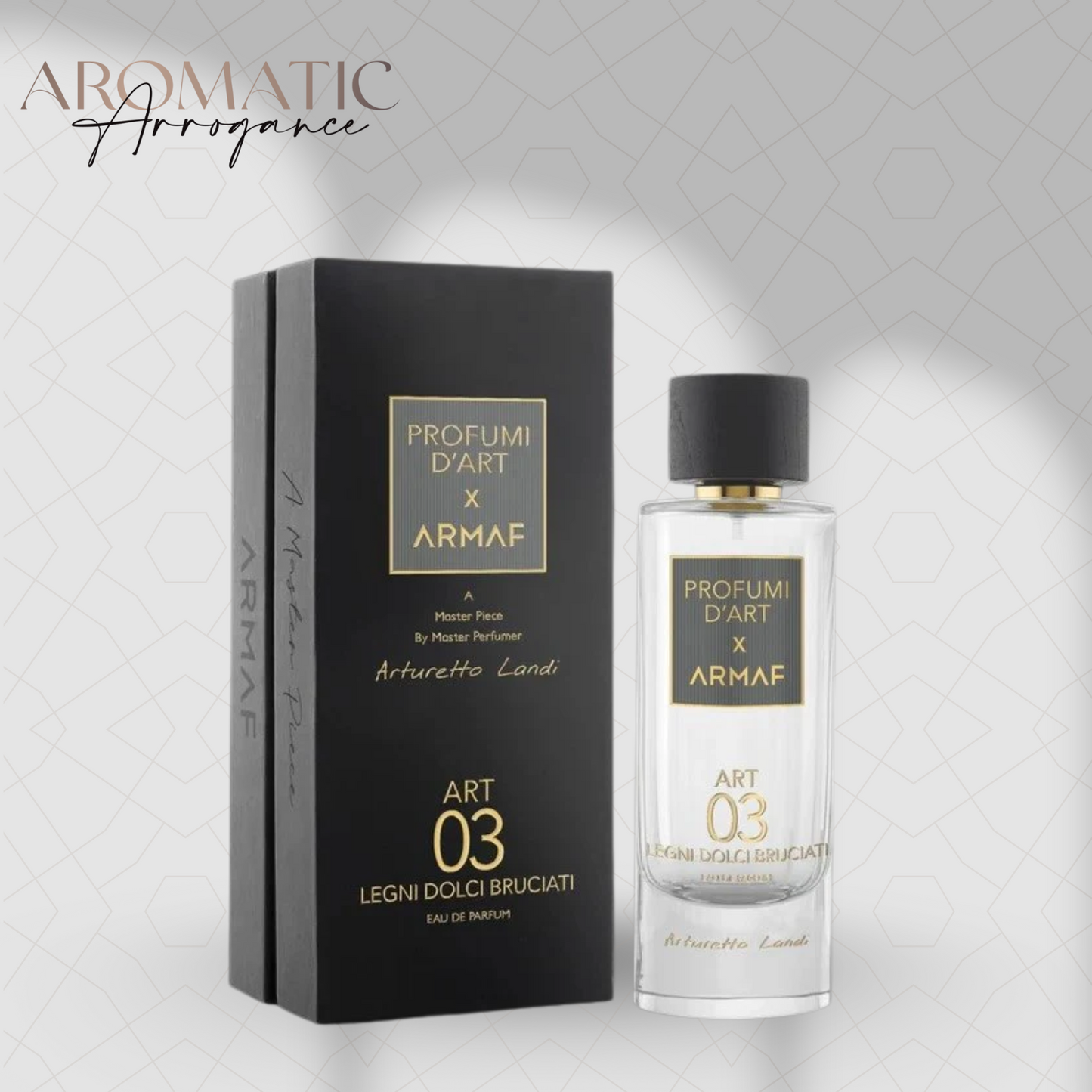 Profumi D'Art X Armaf Art 03 Legni Dolci Bruciati Eau de Parfum